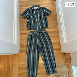 Ace & Jig Set XS/S in Promenade